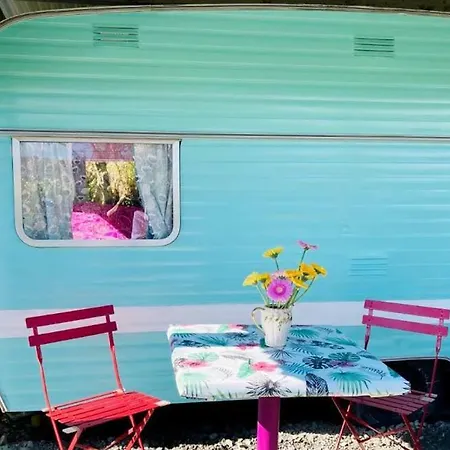 Retro Caravans At Valentia Island Escape 营地 *