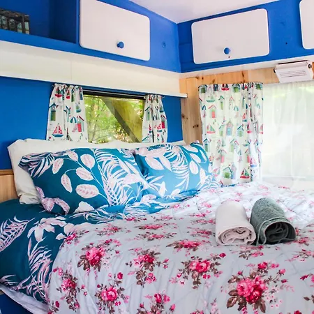 Retro Caravans At Valentia Island Escape 营地