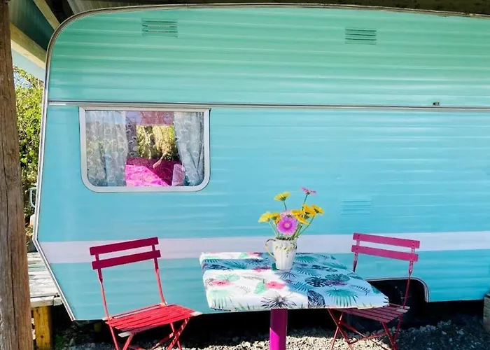 Retro Caravans On Valentia Island Camping *