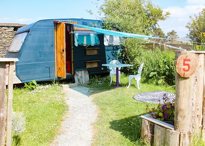 Kemp Retro Caravans At Valentia Island Escape *