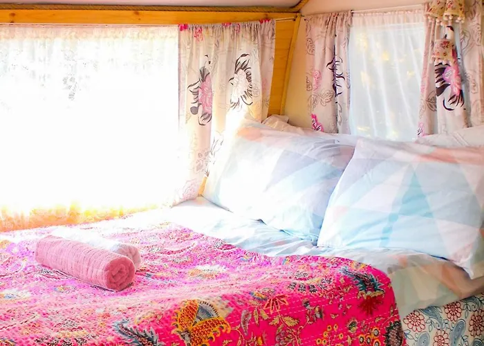 Kemp Retro Caravans At Valentia Island Escape